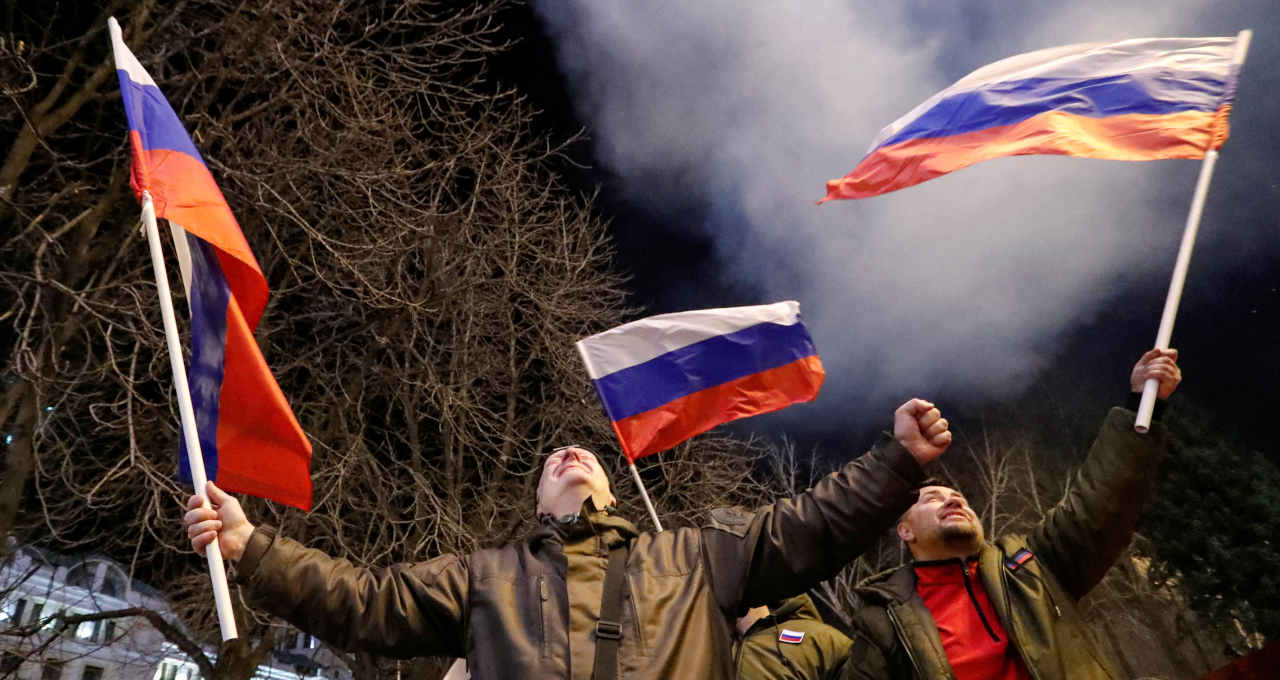 Ativistas pró-Rússia
