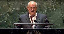 Embaixador do Brasil na ONU, Ronaldo Costa Filho discursa na Assembleia Extraordinária em 28/02/22 sobre invasão da Ucrânia pela Rússia