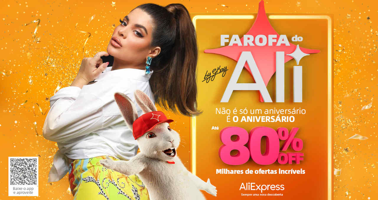 Farofa do AliExpress