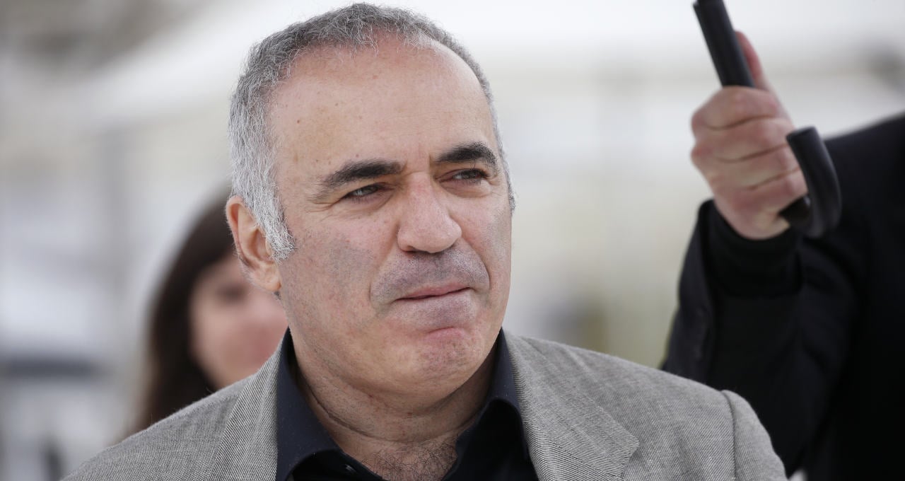 Kasparov em ação! 