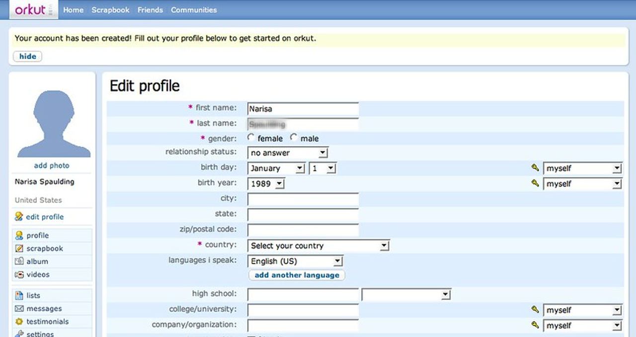 Do início ao fim: o melhor do Orkut - Agência Sawi