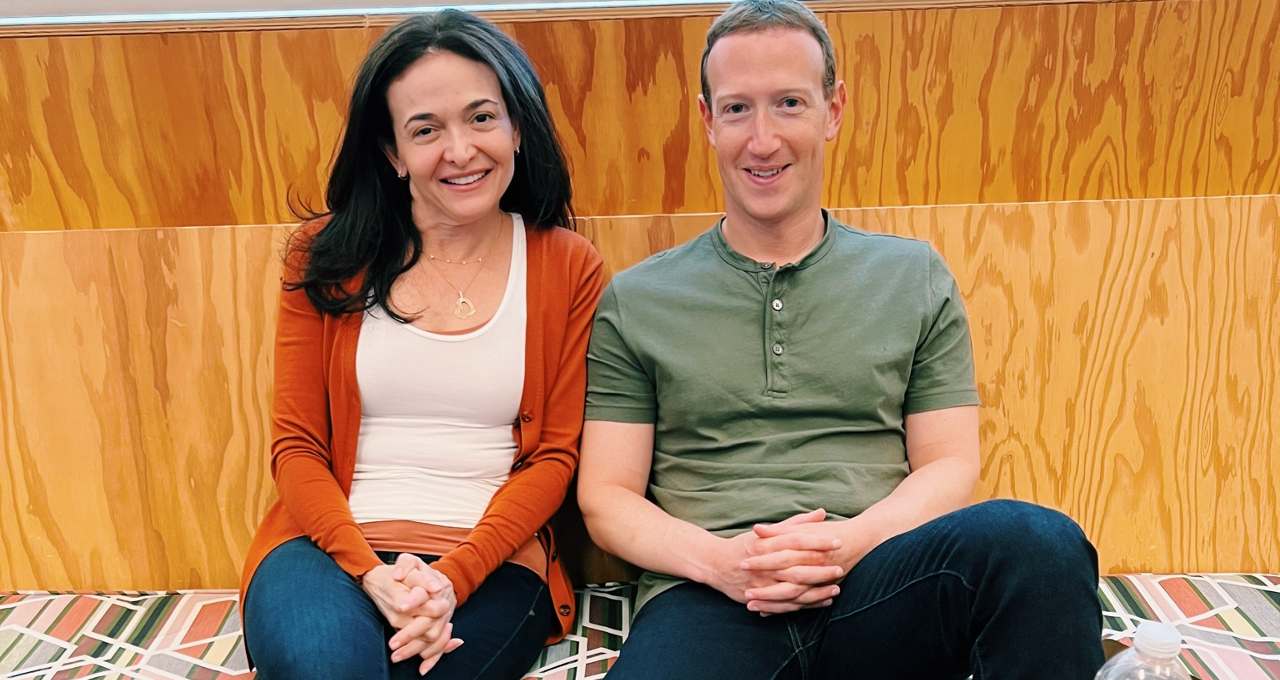 Sheryl Sandberg e Mark