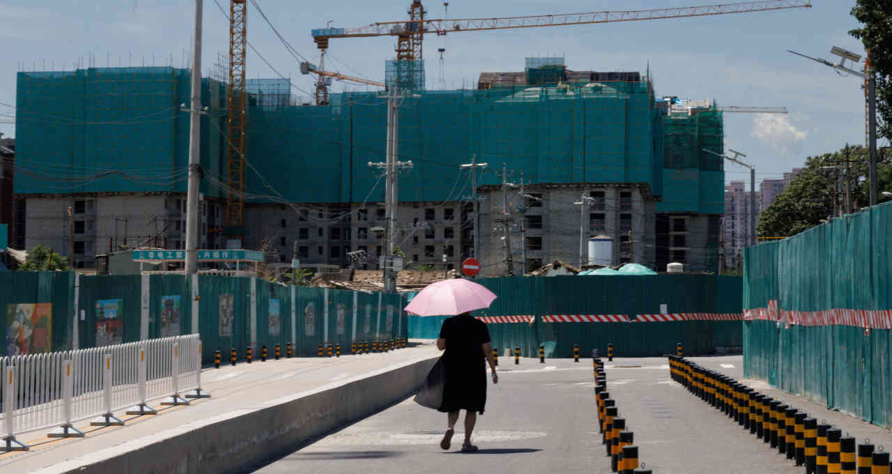 China construção civil incorporadoras setor imobiliário bancos bolha