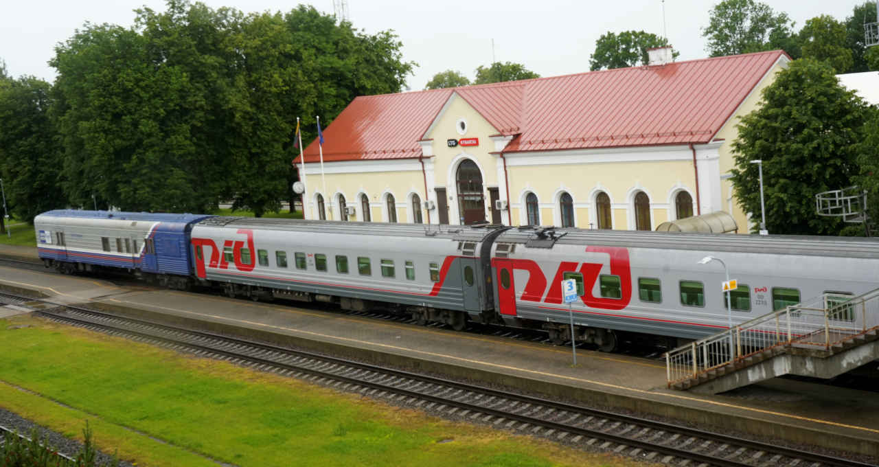 Trem em Lituânia