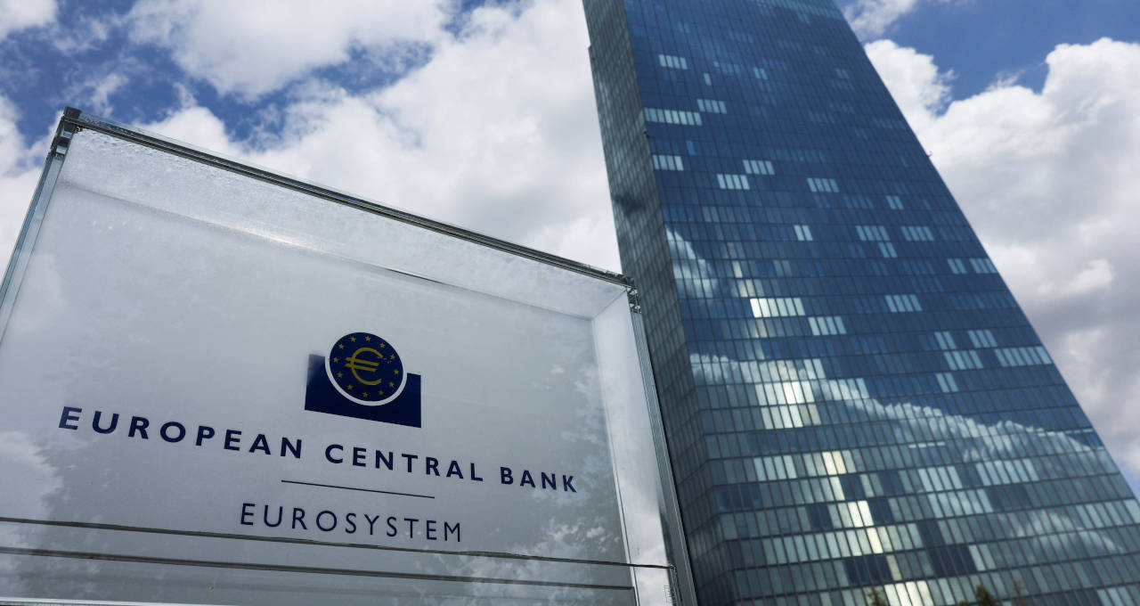 Prédio do Banco Central Europeu em sua sede, em Frankfurt, Alemanha