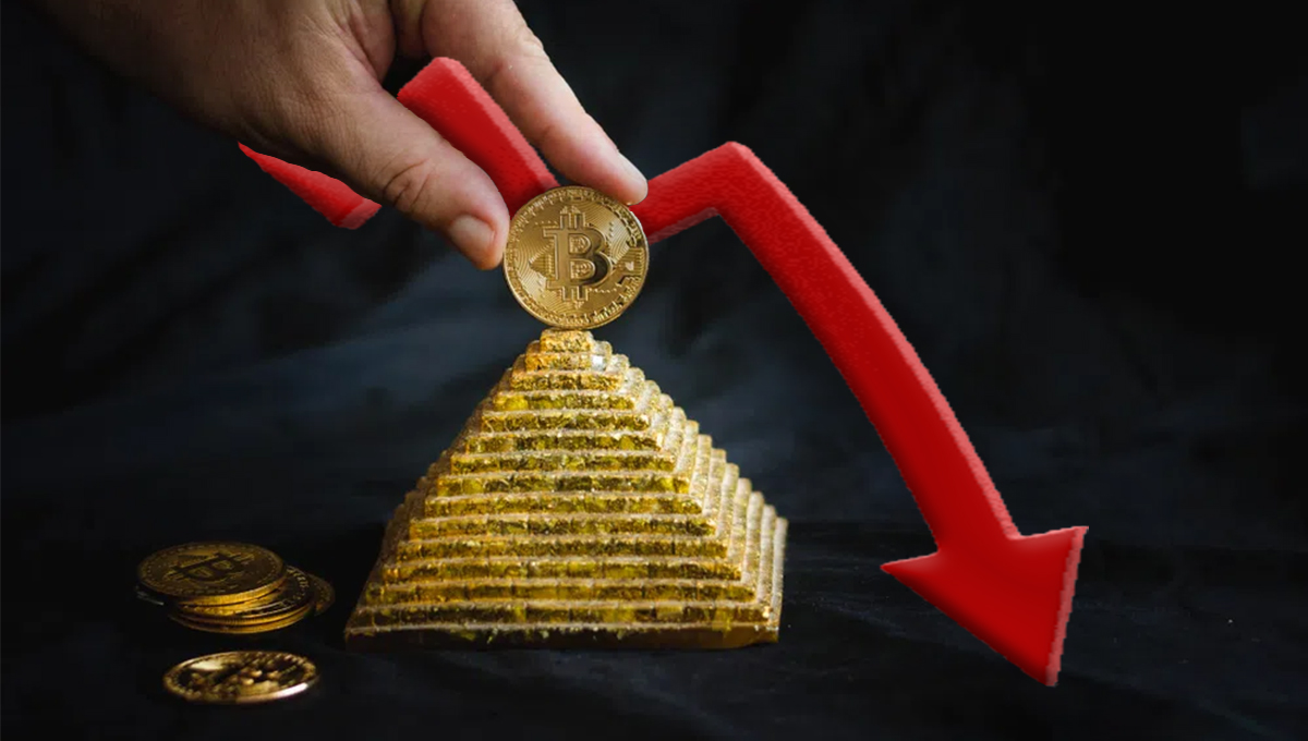 bitcoin criptomoedas pirâmide financeira