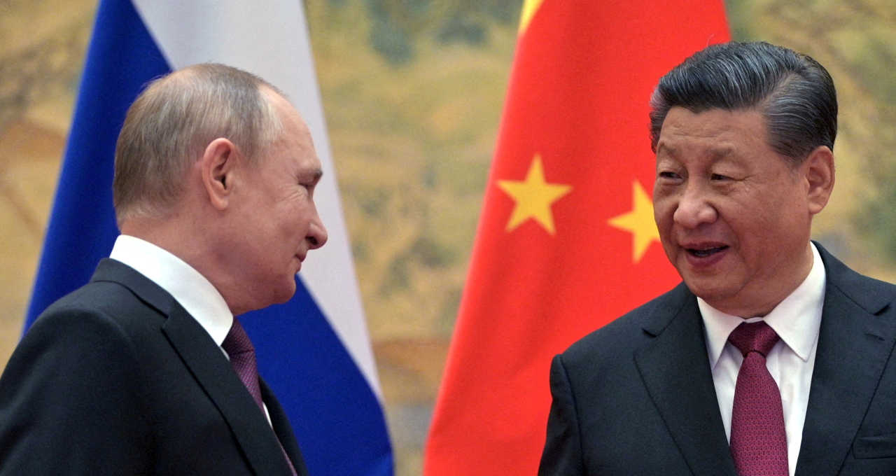 Vladimri Putin e Xi Jinping Ucrânia