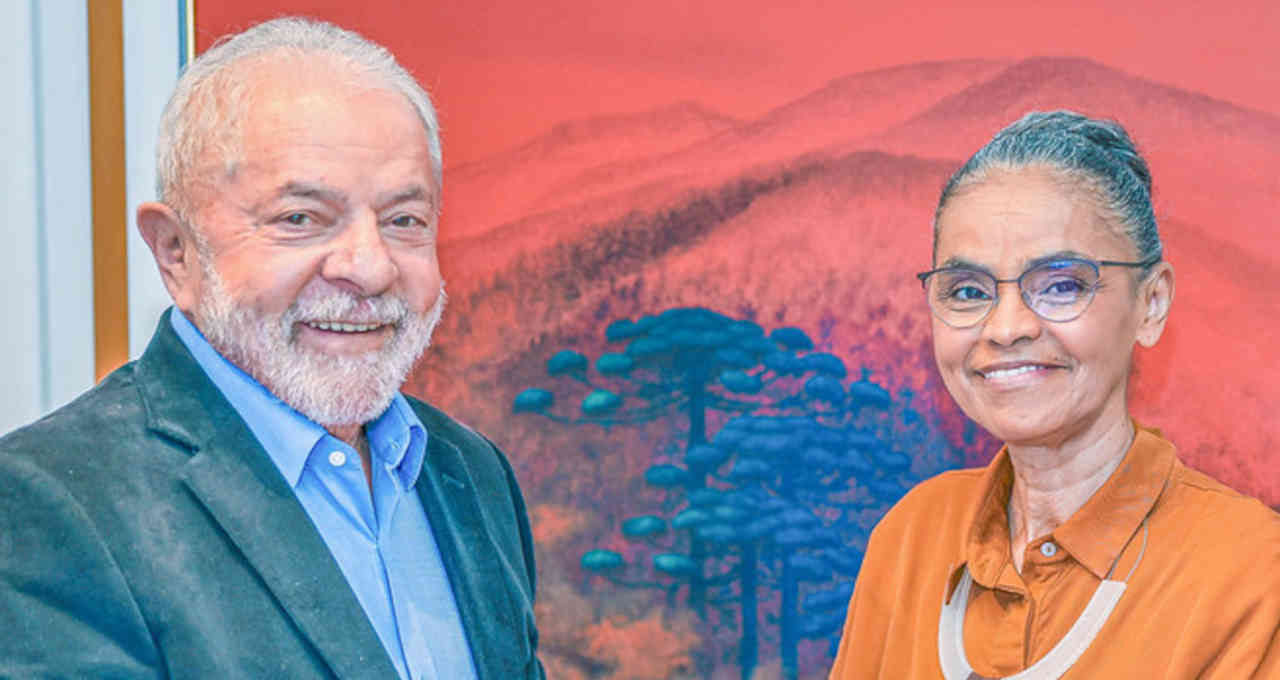 Lula e Marina Silva