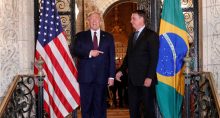 Jair Bolsonaro e Trump