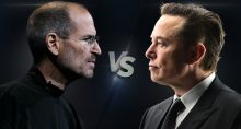 steve jobs - elon musk tesla