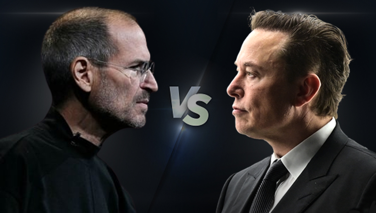 steve jobs - elon musk tesla