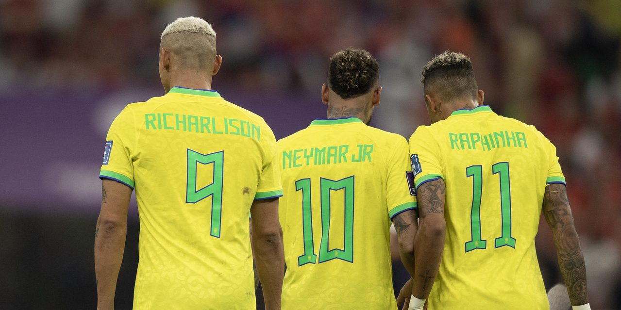 Brasil arrasa em 1º tempo contra a Coreia do Sul, com 4 gols