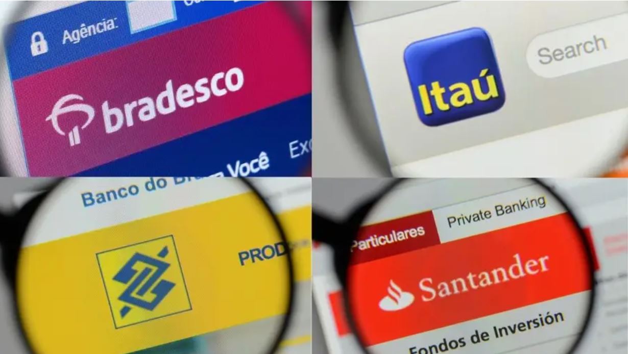 banco do brasil itaú santander e bradesco