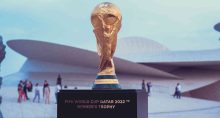 Troféu Catar Qatar 2022 22 Copa Mundo Fifa CBF futebol seleção brasileira brasil campeão