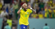 neymar comemora pênailti gol coreia sul oitavas final copa do mundo catar