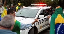 Policia Militar DF Acampamento Bolsonarista