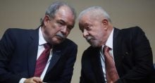 Lula e Alozio Mercadante agenda petrobras