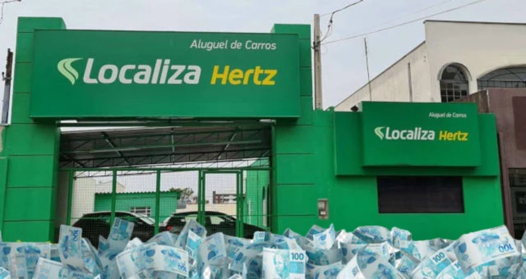 localiza rent3 ação 4t22 investir