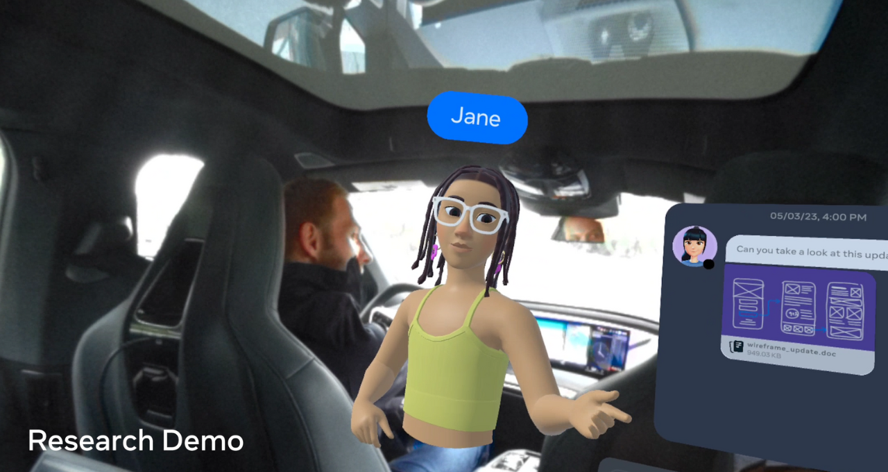 Meta BMW realidade virtual aumentada