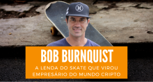Bob Burnquist Skate skatista atleta NFTs NFT criptomoedas arte digital