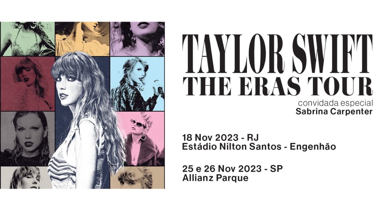Taylor Swift no Brasil: tudo o que você precisa saber para os shows da The  Eras Tour