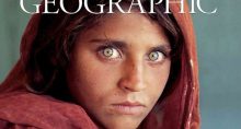 National Geographic Steve McCurry capa menina afegã