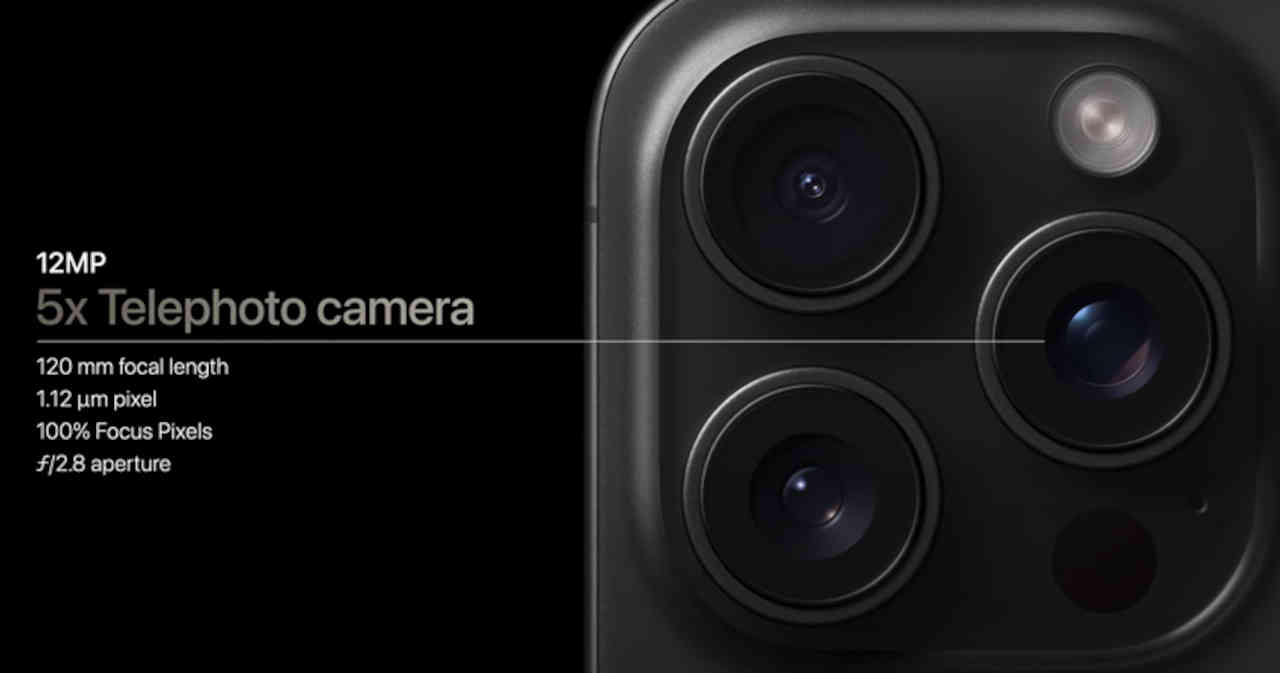 apple iphone 15 pro iphone 15 pro max câmeras resolução lançamento setembro 2023 event conferência preço