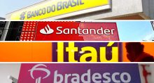 Bancos, Itaú, Bradesco, BB, Santander