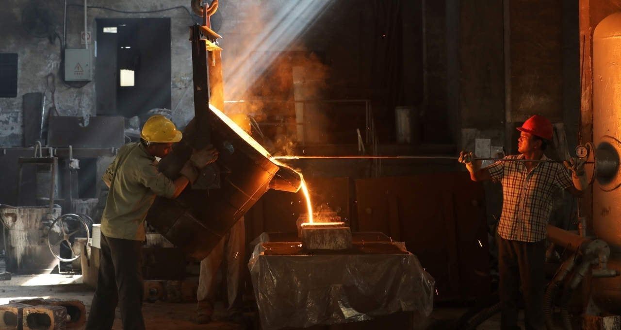 Minério de ferro, China