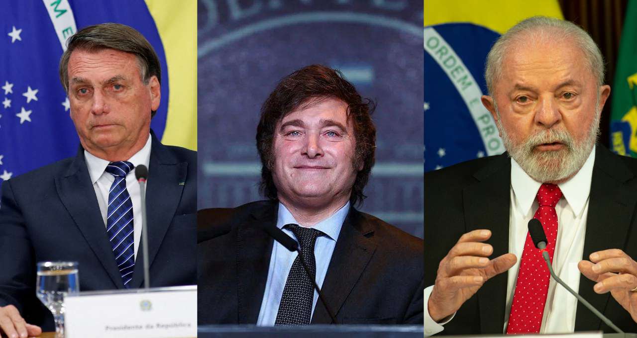 Lula Milei Bolsonaro posse Argentina