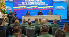 Nicolás Maduro Venezuela Guiana ordena exercícios manobras militares litoral costa Guiana Essequibo Reino Unido HMS Trent guerra fronteiras