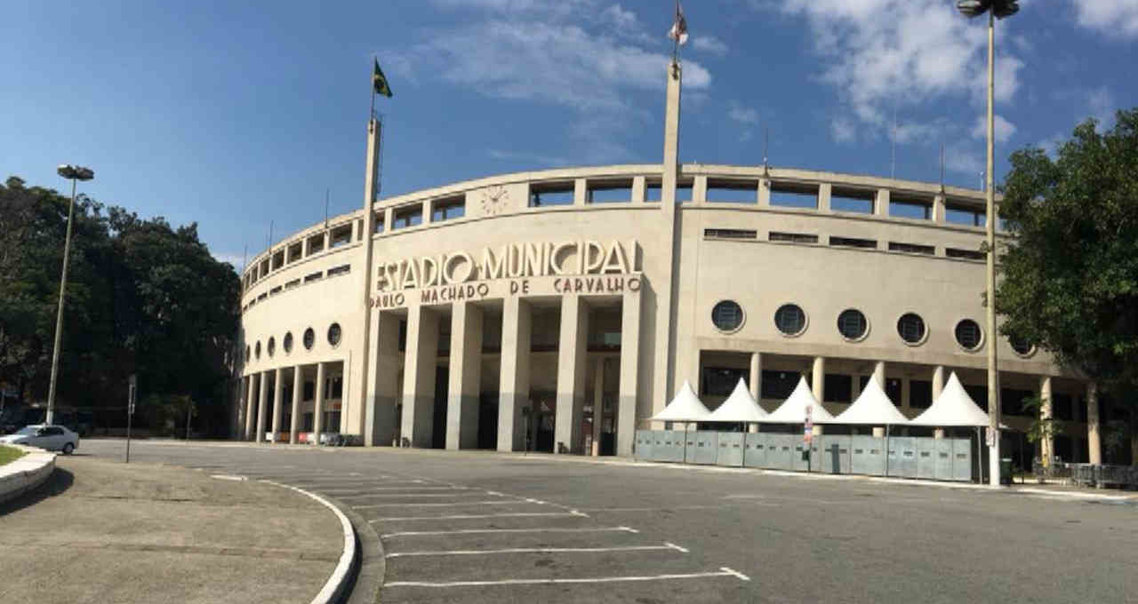 Arena Mercado Livre Pacaembu naming rights direito de marca nome estádio futebol acordo consórcio allegra construtora Progen