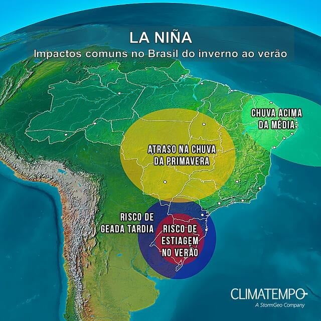 Sem trégua! Fim do El Niño em abril deve marcar início de La Niña; saiba o  que muda e os impactos para o Brasil – Money Times