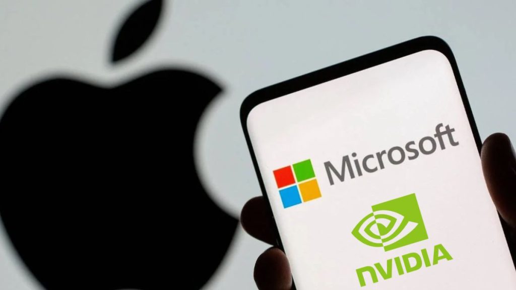 apple microsoft nvidia