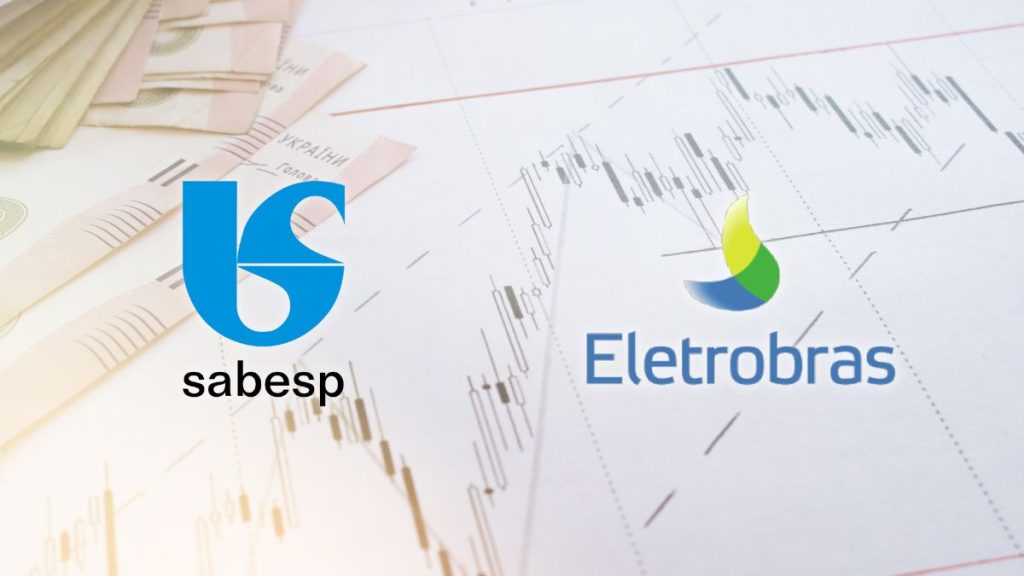 sabesp eletrobras ações oferta carteira btg