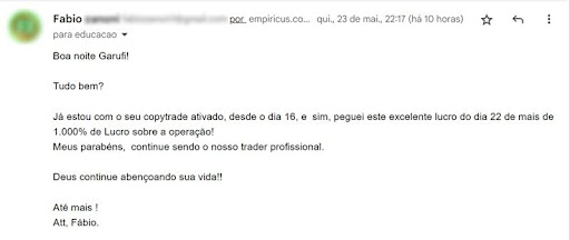 Depoimento Trade SSC