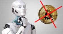 inteligência artificial ia bitcoin btc criptomoeda robô